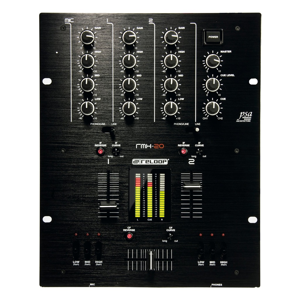 RELOOP RMX-20 BLACKFIRE EDITION - MIKSER DJ