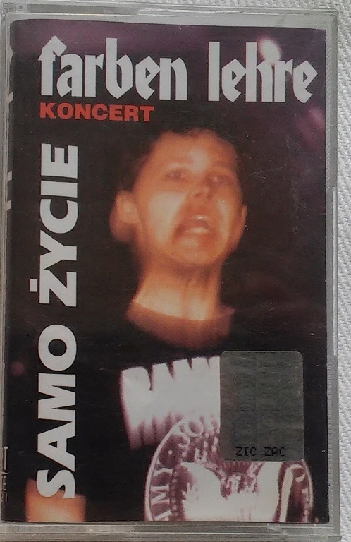 Kaseta audio Farben Lehre Samo życie koncert