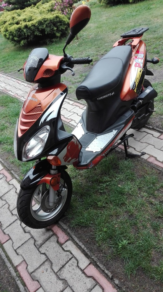 yukimoto pride 50 4t skuter