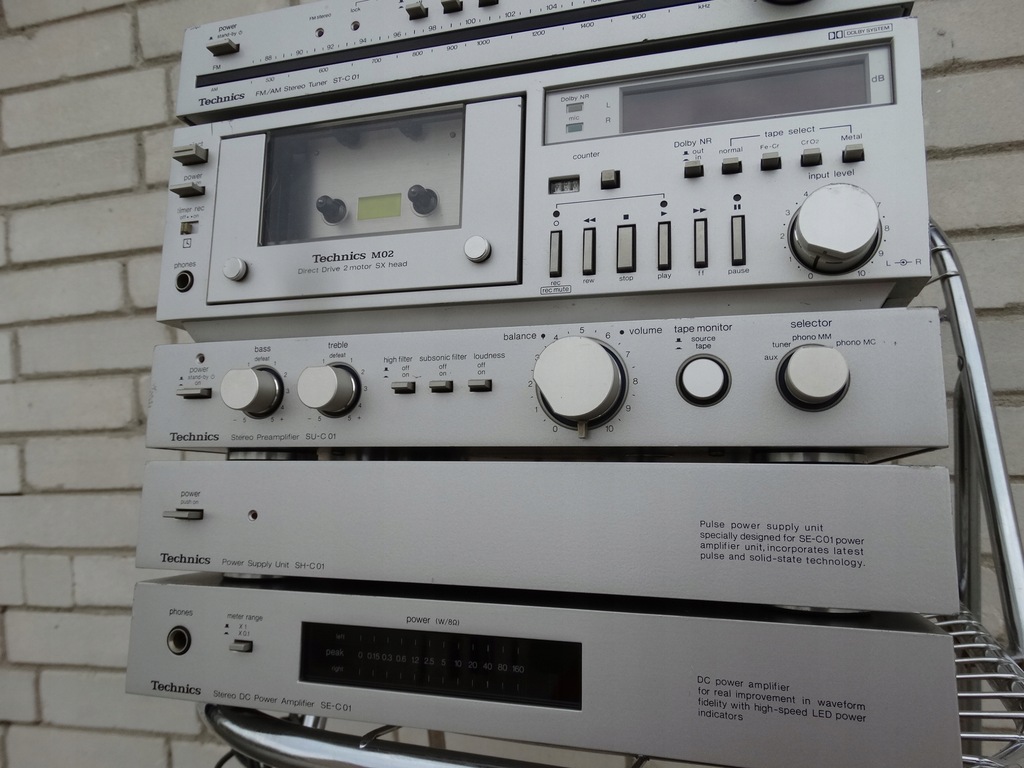 Technics SE-C01 / SU-C01 / ST-C01 中古現状品 Technics SE-C01 / SU-C01 / ST-C01 中古現状品