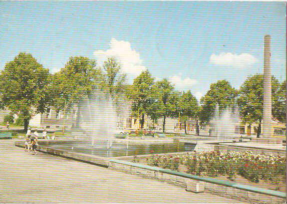 GRYFICE --- PLAC ZWYCIĘSTWA --- OBELISK --- 1988