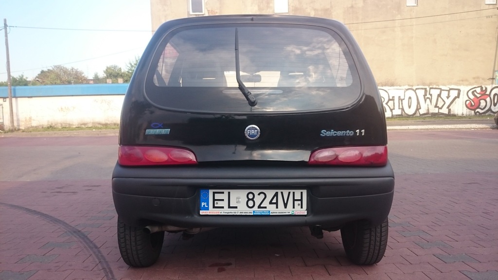 Fiat Seicento 1.1 2002 r. lpg