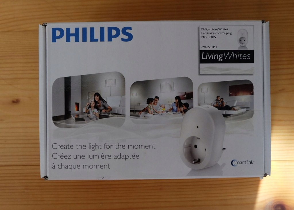Wtyczka Philips Living Whites - przyciemniacz