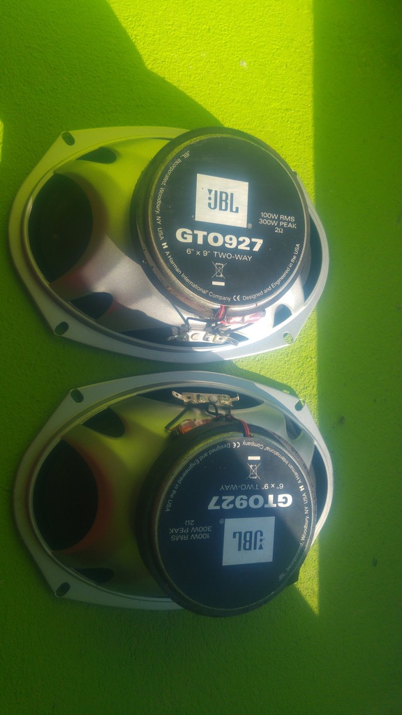 Głośniki samochodowe JBL GTO 927!