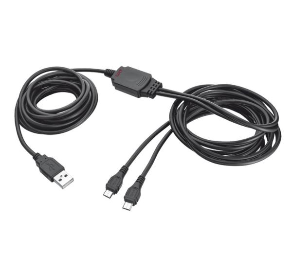 Kabel Trust GXT 222 Duo Charge & Play PS4
