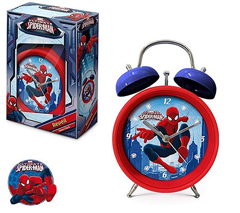 ZEGAREK BUDZIK SPIDERMAN BETA SERVICE 12CM