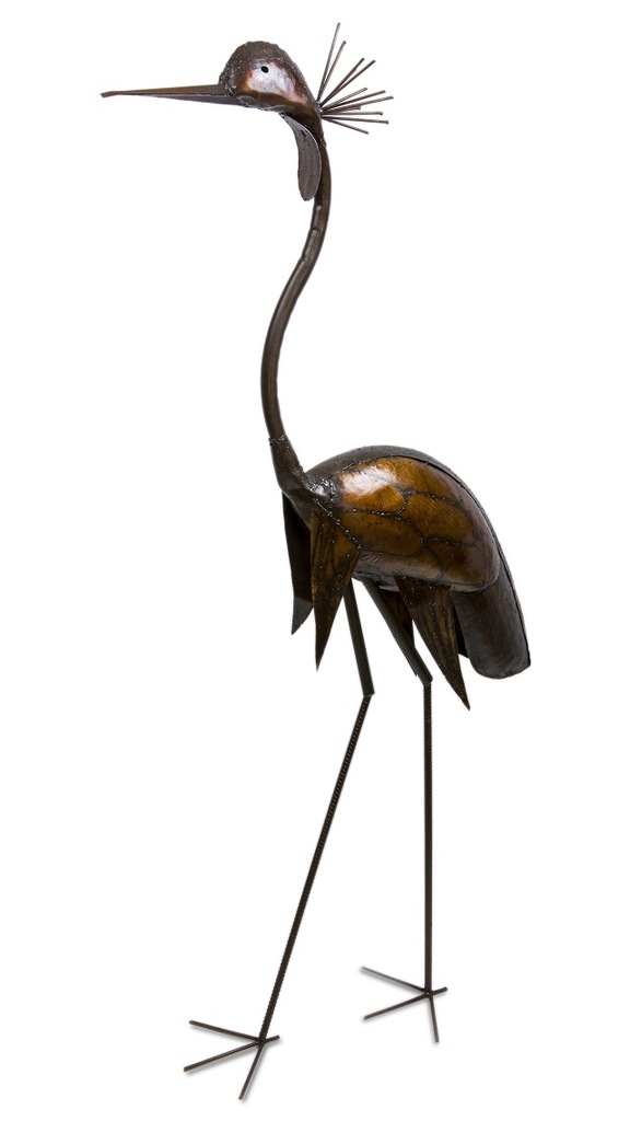 Posąg figura rzeźba Żuraw 160cm metaloplastyka Eko
