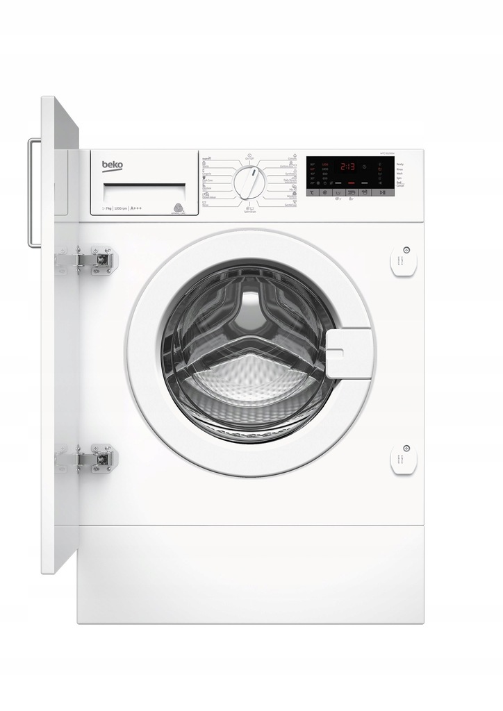 WITC7612B0W - PRALKA DO ZABUDOWY BEKO 7KG A+++