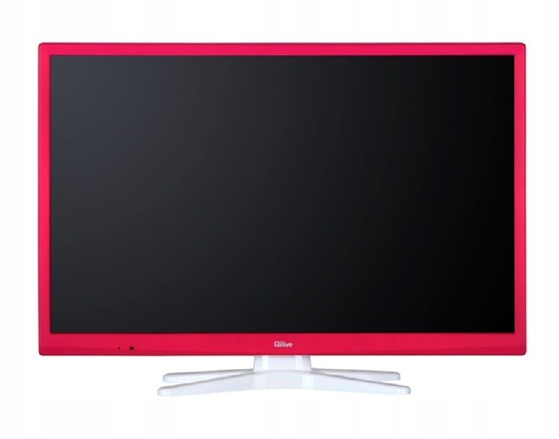 TELEWIZOR 24 Qilive Q24-161 DVBT USB HD CZERWONY