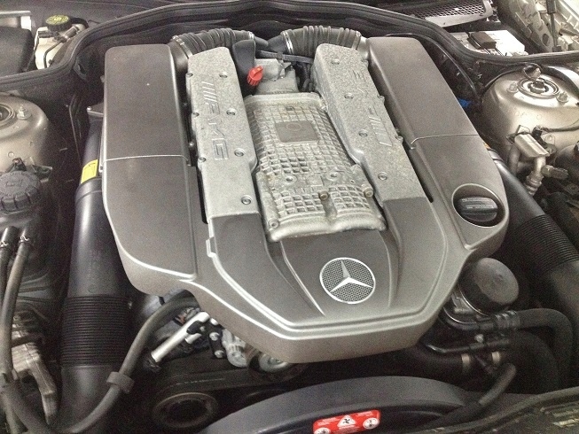 Silnik kompletny Mercedes SL 55 AMG 500PS R230