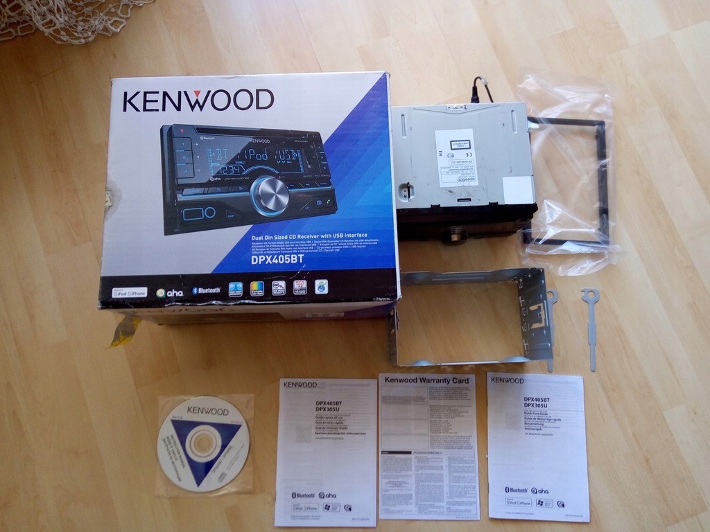 Radio Kenwood DPX405BT 2DIN CD/USB Bluetooth