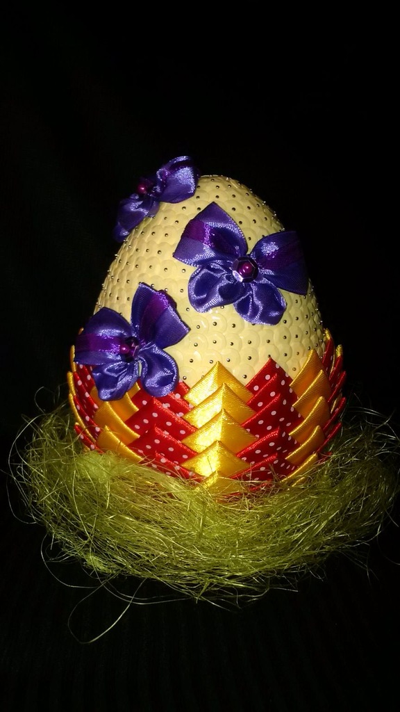 Wielkanocne jajko 4 - ozdoba duża.