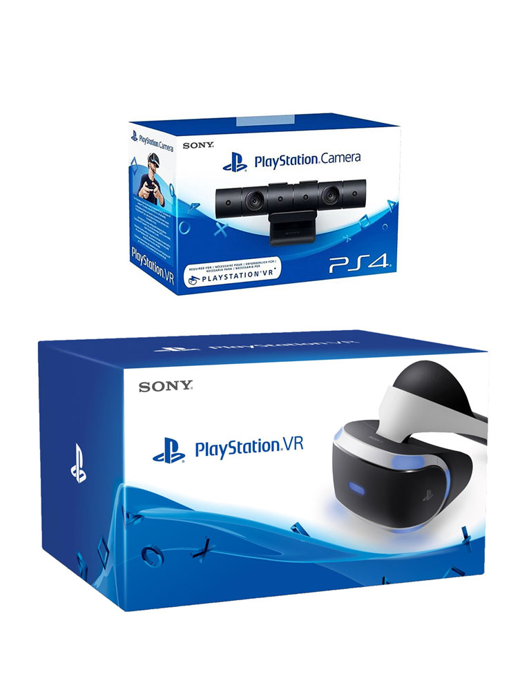 OKULARY SONY PS4 VR + KAMERA / ZESTAW NOWY