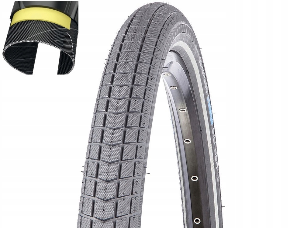 Opona Schwalbe Big Ben 28x2,0 700x50C 50x622 szara