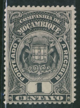 Mozambik 1 centavo - Herb -Słoń