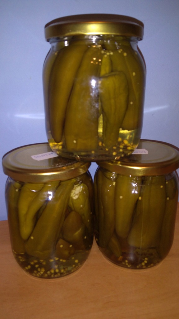Marynowane papryczki JALAPENO z miodem 500 ml