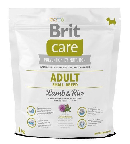 Brit Care New Adult Small Breed Lamb&Rice 1k