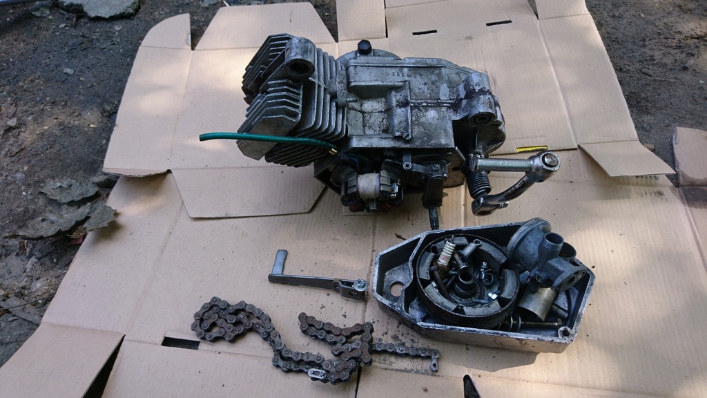 Silnik dezamet 023 2 biegi Romet Motorynka Pony M2