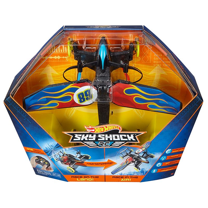 MATTEL DYD91 HOT WHEELS LATAJĄCY SKY SHOCK RC