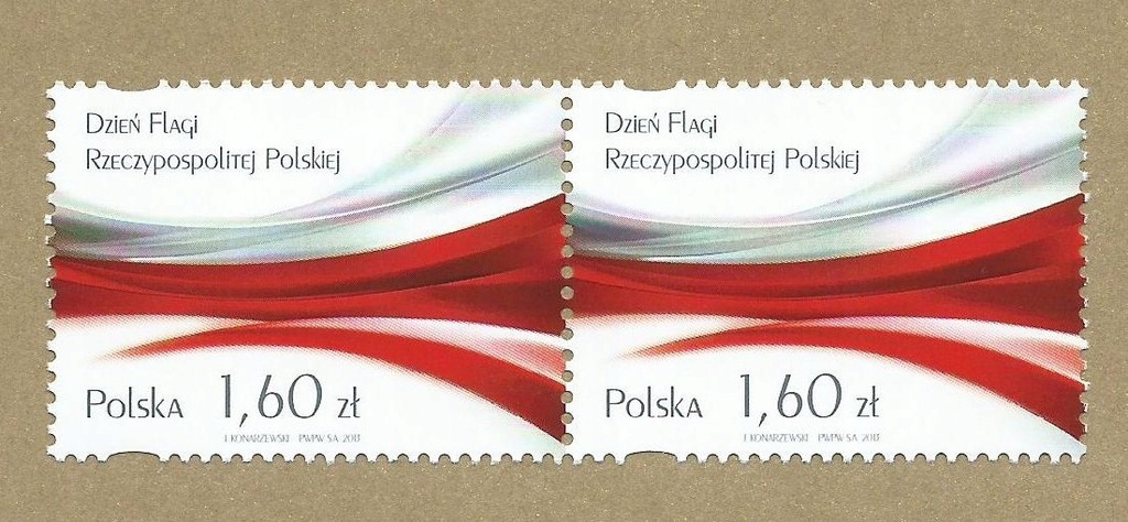 Fi 4456 ** PARKA POZIOMA - Dzień Flagi