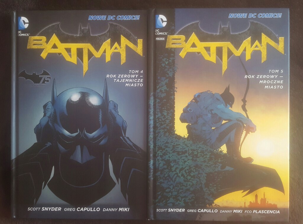 BATMAN ROK ZEROWY TAJEMNICZE MIASTO MROCZNE MIASTO