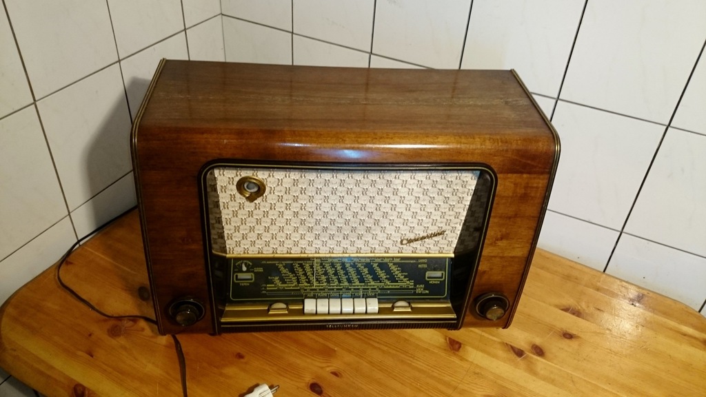 TELEFUNKEN CONCERTINO 53 RADIO ZABYTKOWE 1953/1954