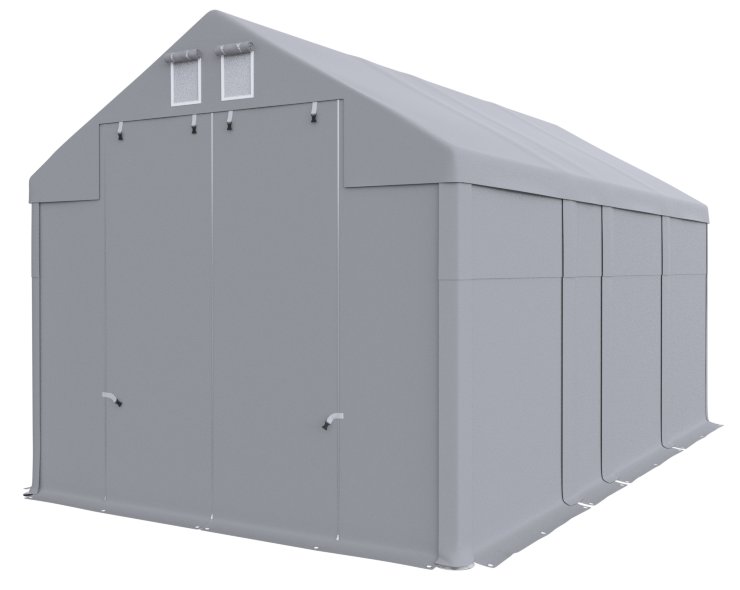 4x7x3/4,15m Namiot Halowy TRUDNOPALNY PVC MFRWP