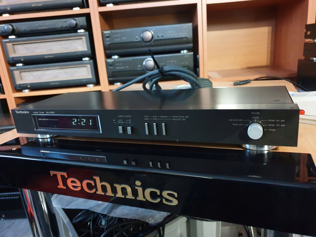 Technics audio TIMER オーディオタイマー SH−4040 - オーディオ機器