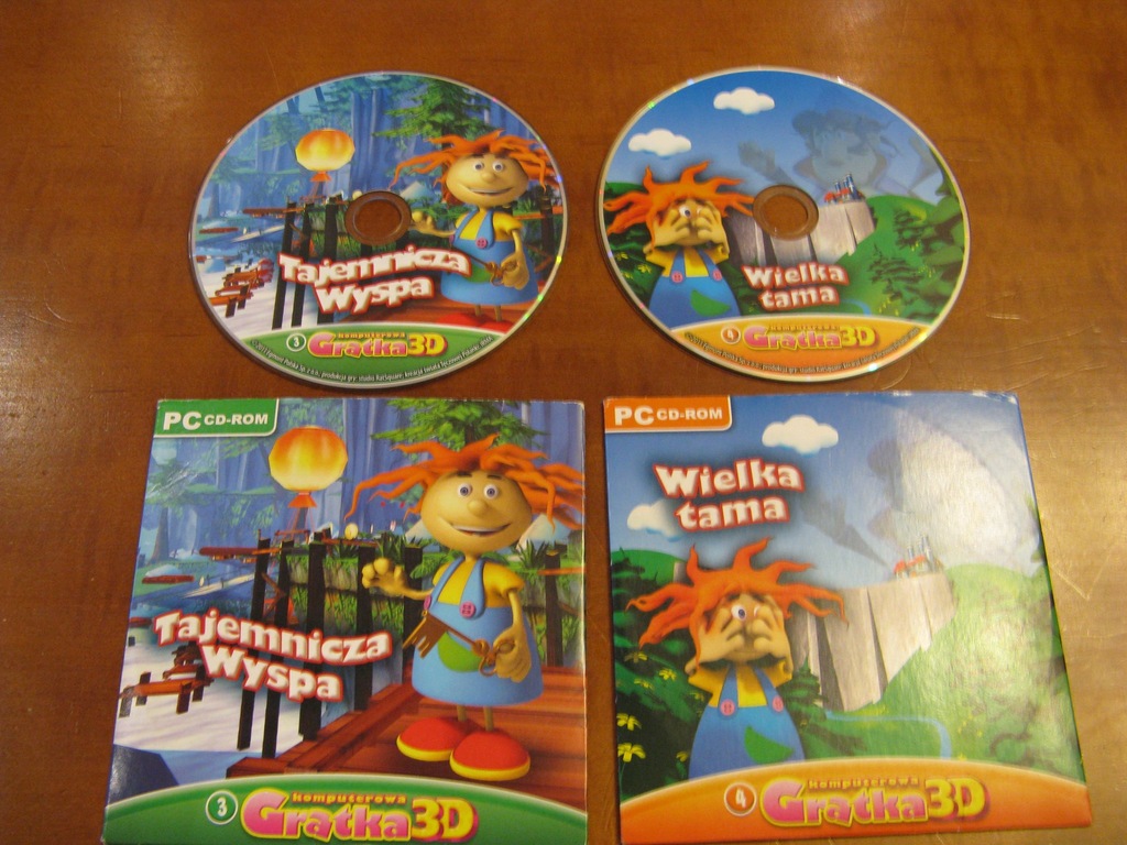 KOMPUTEROWA GRATKA 3D TAJEMNICZA WYSPA WIELKA TAMA