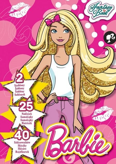 TM TOYS FANTASY BOOK Szkicownik Barbie