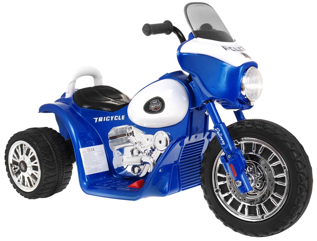 Motorek Motor na Akumulator dla Dzieci POLICJA