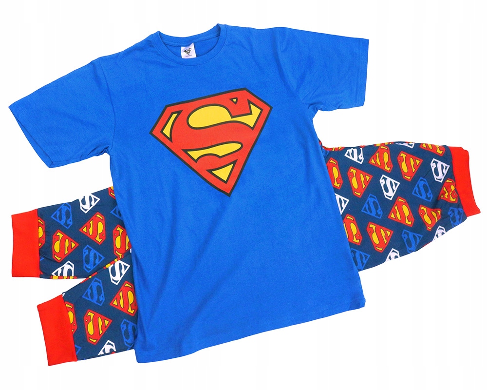 Męska piżama Superman M oryginalna DC Comics