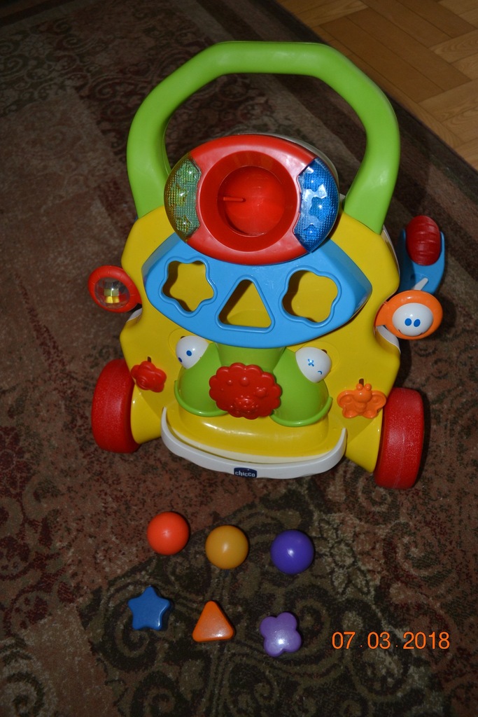 CHICCO Chodzik Pchacz Sorter 2w1 PRZESYŁKA GRATIS