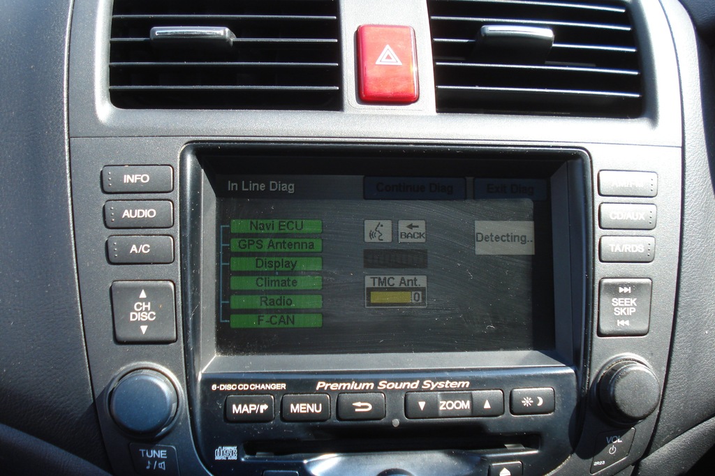 KOMPLETNA NAWIGACJA HONDA ACCORD VII LIFT I-CTDI