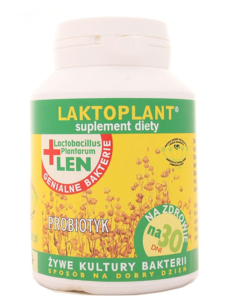 Laktoplant probiotyk Żywe kultury bakterii IWNiRZ