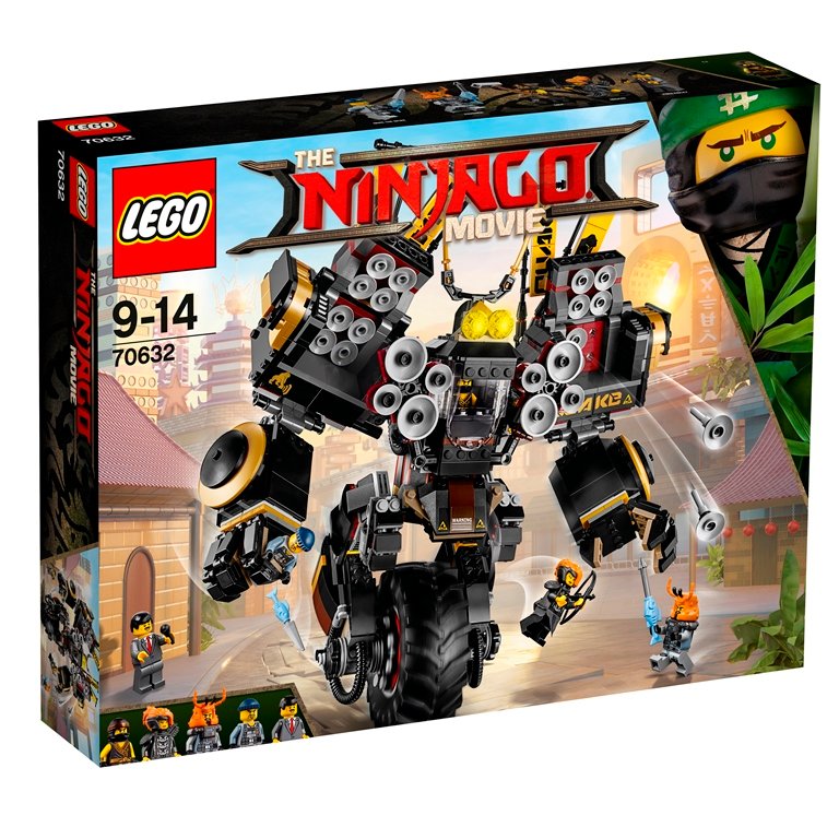 Klocki LEGO Ninjago Movie Mech wstrząsu 70632