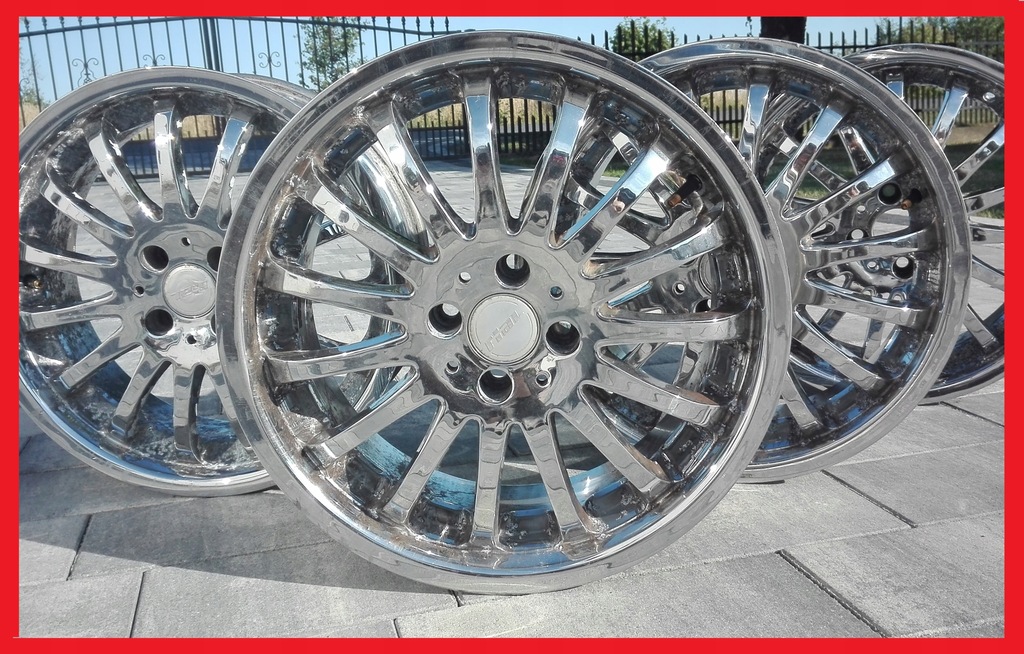 RIAL Sion 7x17 4x100 CHROM rant VW 17" OKAZJA