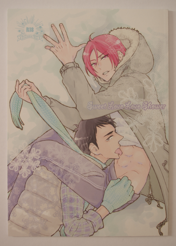 Manga doujinshi anime Free! YAOI boys love, nowa