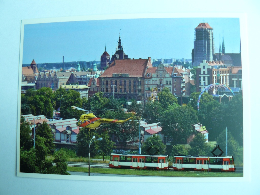 Widok z siedziby ZTM w Gdańsku ul. Na Stoku 49 Tra