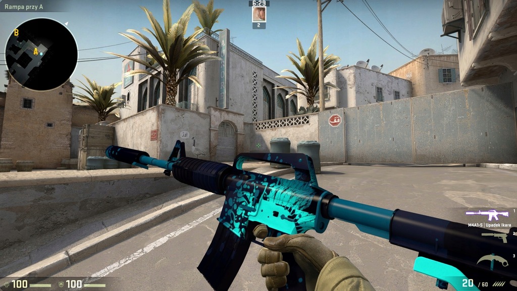 M4A1-S Icarus Fell (Upadek Ikara) -fabrycznie nowy