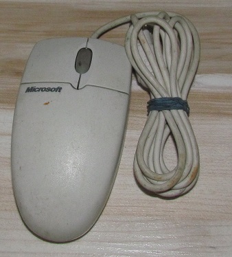 Myszka z kulką Microsoft UNIKAT okazja retro stuff