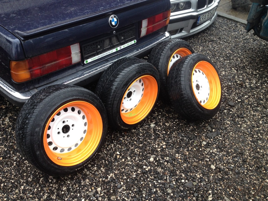 SZEROKA STAL BMW E30 SZEROKA STAL VW  4X100