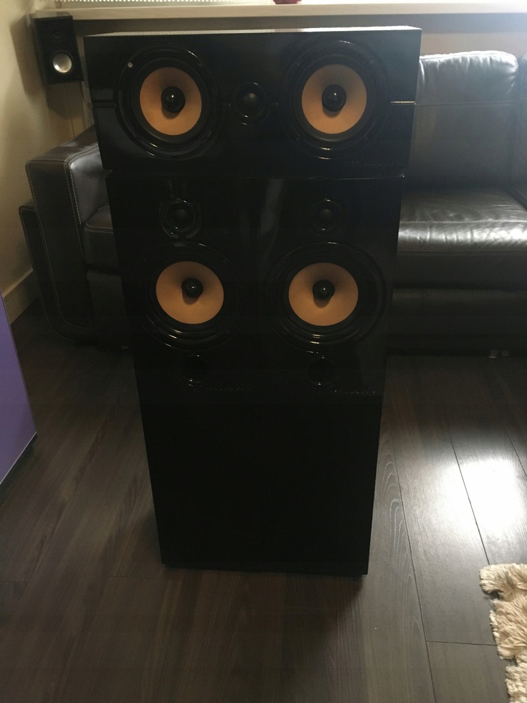 Wharfedale diamond 8.3, fronty + central