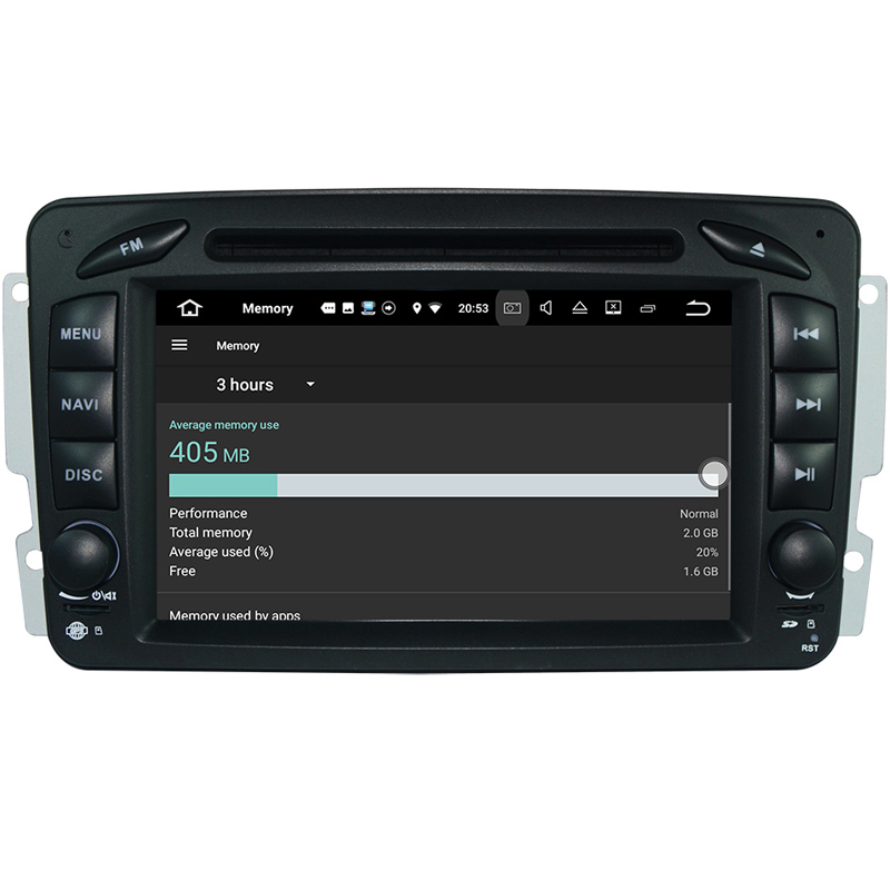Radio Nawigacja Android 8.0 Mercedes Klasa C W203