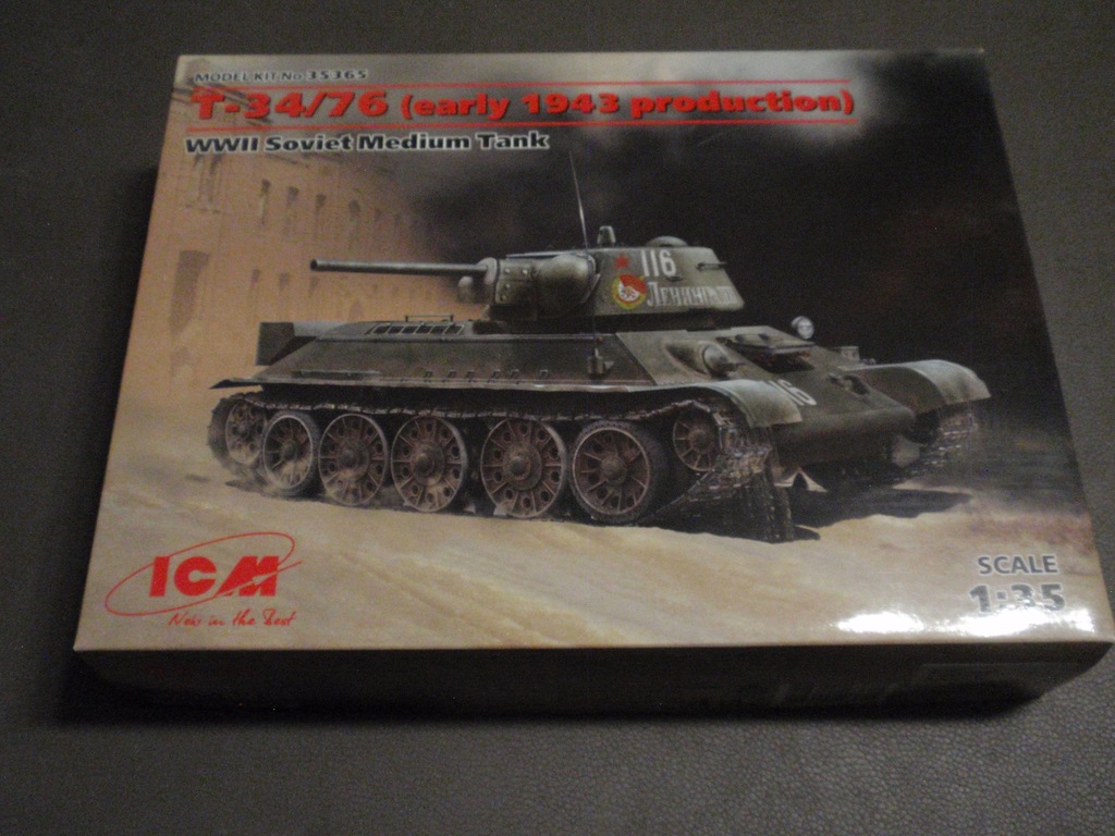 czołg T-34/76 early 1943 - ICM