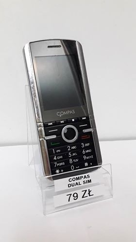 TELEFON KOMÓRKOWY COMPAS 3D DUAL SIM 5679A