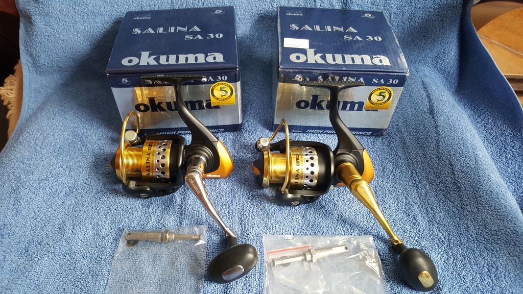 Kołowrotek Okuma Salina FD 30 SA