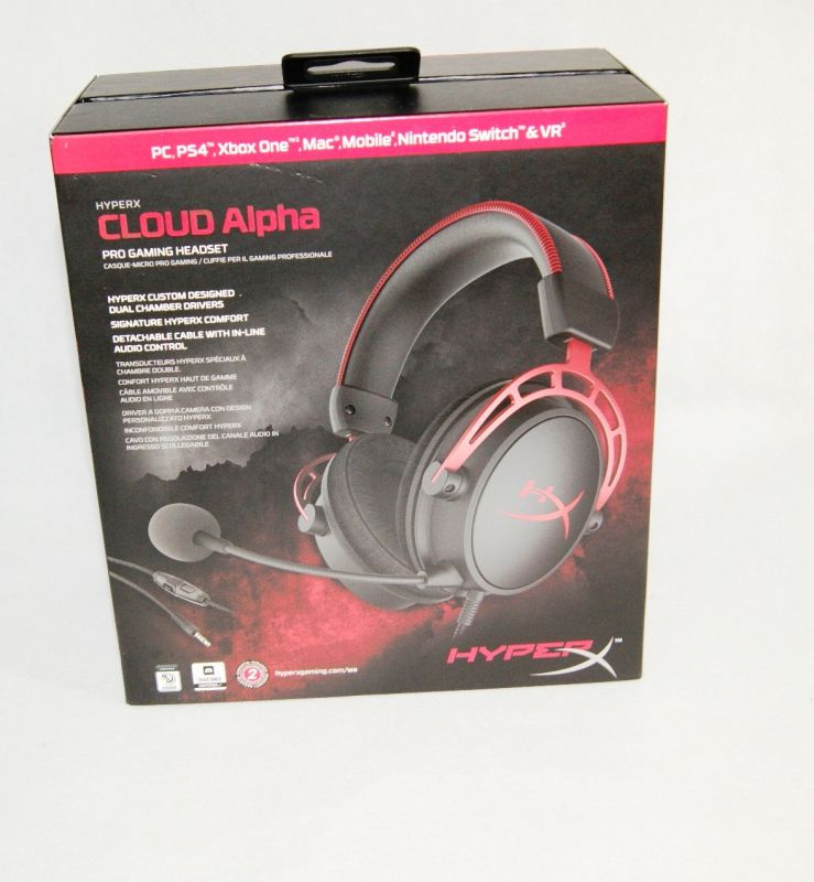 SŁUCHAWKI HYPERX CLOUD ALPHA HX-HSCA-RD/EM