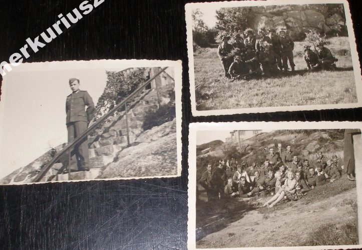 STARE ZDJĘCIE polscy żołnierze w Norwegii 1944 rok
