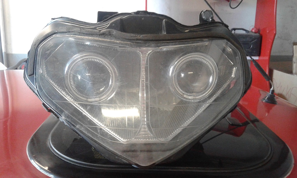 Lampa Suzuki gsxr k1 k2 k3 soczewka ksenon ring